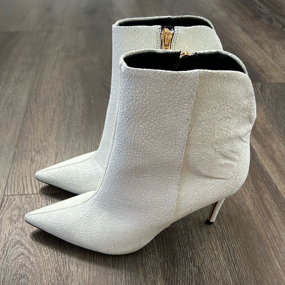 Carrano Charlotte Dress Bootie White